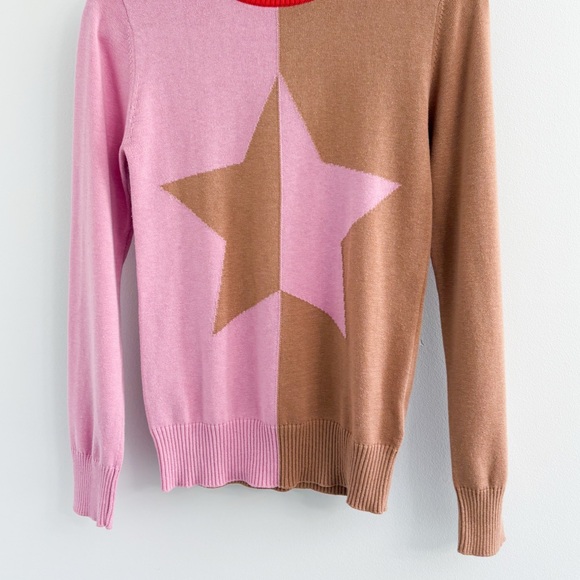 WISPR Split Star Cotton Silk Blend Sweater XS - Picture 3 of 6